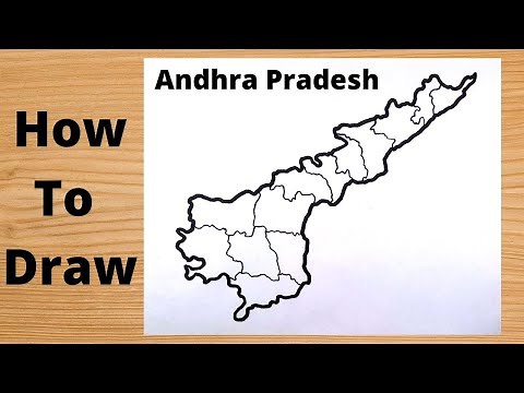 Drawing Andhra Pradesh Map | State of India