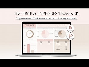 Income & Expense Tracker in Google Sheets | Step-by-Step Tutorial