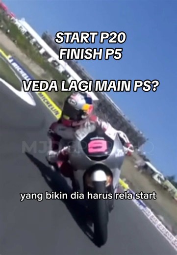 Dari posisi 20 langsung tusuk ke posisi 5! Comeback berkelas dari Veda Ega Utama di Moto3 Ceko! 🏁🔥 Drama last lap-nya bener-bener bikin jantungan, finish tipis cuma beda 0.006 detik dari Carpe!#vedaegapratama #moto3 #motogp #berita #fyp