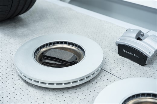 Mercedes-Benz Develops Innovative In-Drive Brake