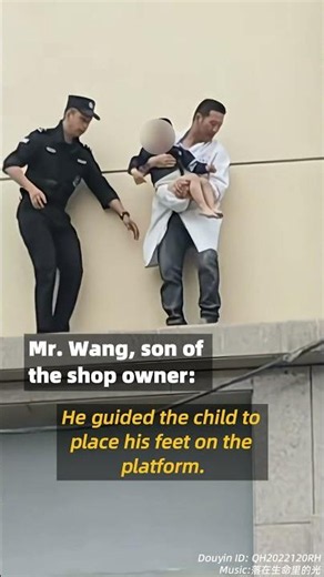4-year-old rescued after dangling from balcony