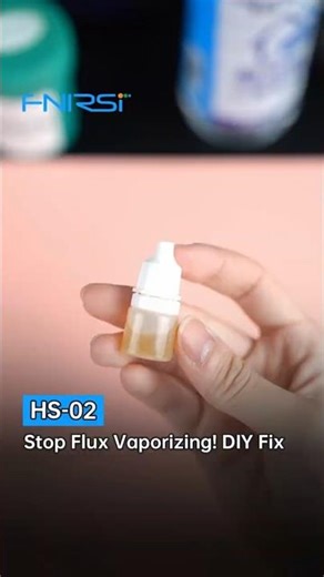 FNIRSI HS-02 | Soldering Flux Burns Off? Make This Cheap Fix