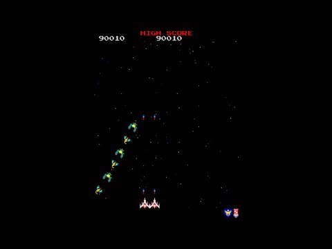 Galaga [Arcade Longplay] (1981) Namco