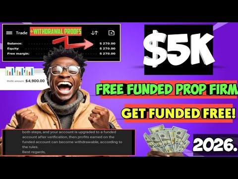 $5K Free Prop Firm Account – No Deposit Forex Bonus — 2026