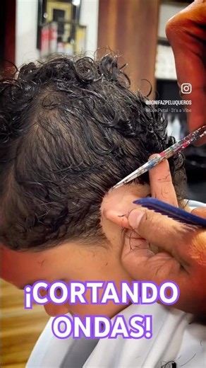 Corte de pelo ONDULADO. #peluquería #hairstyle #cortedepelo #estilo