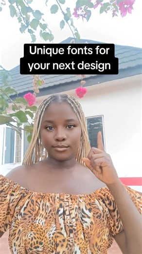 Unique fonts for your next design project | Nwaoha Becky