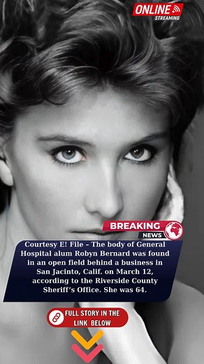 📽️ WATCH THE FULL STORY: https://realnewstime.info/sad-news-general-hospital-actress-robyn-bernard-found-dead-in-open-field/ #GeneralHospital #GH #SonnyCorinthos #JasonMorgan #TracyQuartermaine #LauraCollins #AlexisDavis | General Hospital Lovers