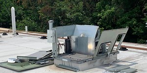 Ice cream shop closed after air conditioning unit torn apart in copper wire theft