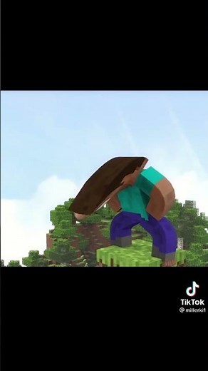 When you press shift key in Minecraft 😂😂