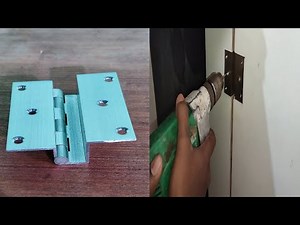 The easiest way to install w hinges?