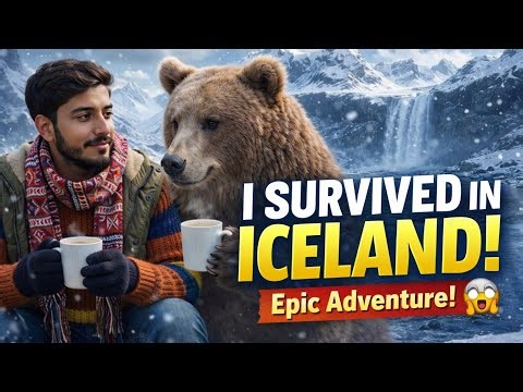 AI Snow Adventure in 4K ❄️ | Cinematic Winter Vlog | Bangla AI Video