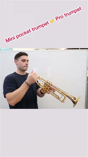 Amazing Grace - mini pocket trumpet vs pro Wayne Bergeron Yamaha