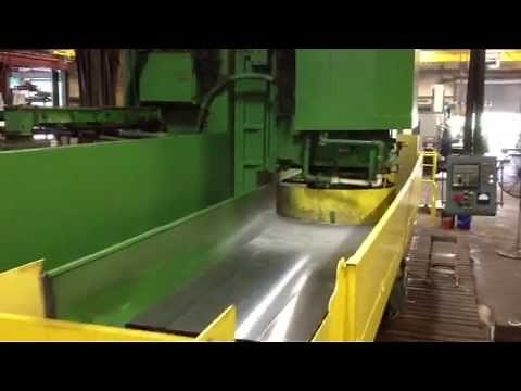 Grinding Large Steel plate