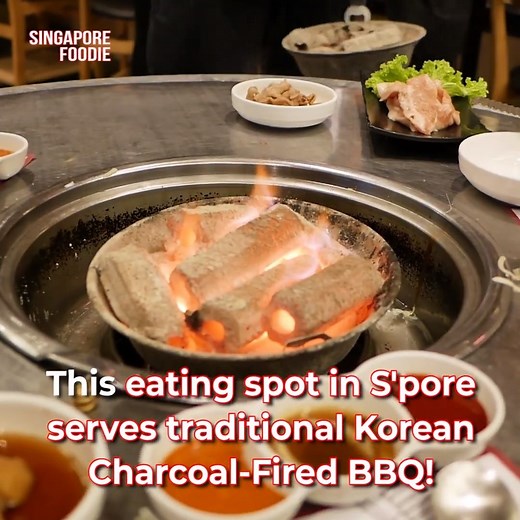 310K views · 4.4K reactions | Take a closer look at this traditional 600°C charcoal-fired Korean BBQ in Singapore  | Singapore Foodie | Facebook