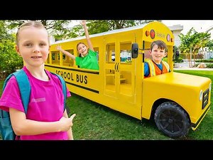 School Bus Rules: Safety Tips & AMAZING Science Experiment with Vania Mania Kids