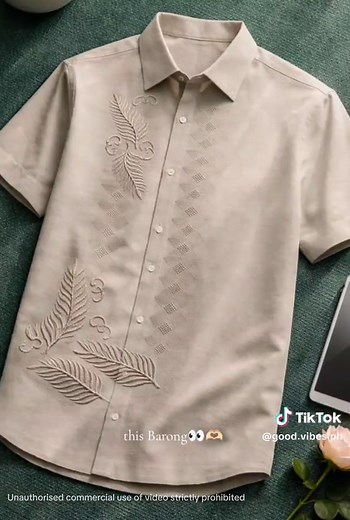 Stylish Barong Tagalog Polo for Men