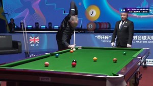 Mark Williams is playing Chinese pool this Week. He discovers unfamiliar beauties in the Far East. For instance: jump shot. 🙂 (@tangluyou147 X) | Snookermania