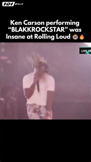 Ken Carson Performs “BLAKKROCKSTAR” Live at Rolling Loud 🎸🔥