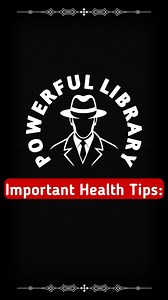 8.7K views · 461 reactions | Important Health Tips: | Power library | Facebook