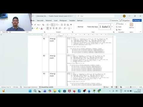 Praktikum dynamic routing RIPv2