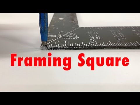 How to Square a Framing Square