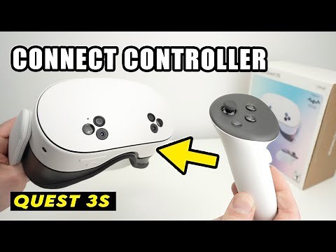 Meta Quest 3s : How to Pair a Controller