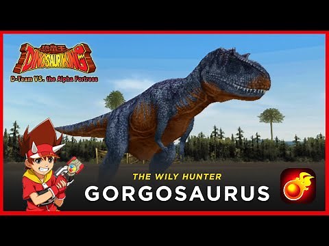Dinosaur King 恐竜王: Arcade Game (Gorgosaurus Gameplay [Easy])
