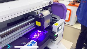 How to print cylinder glass bottles with our UV-3040? Sublistar UV-3040H is a hybrid multi-functional UV printer, except for flatbed printing on rigid materials, also supports roll label sticker printing, UV DTF AB film printing and cylinder printing solutions. Buy one machine for four using! Are you tempted? Details https://bit.ly/3UkNq13 | Sublistar