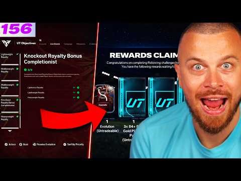 Opening All Knockout Royalty Cup Rewards… INSANE Promo Card Packed 😱