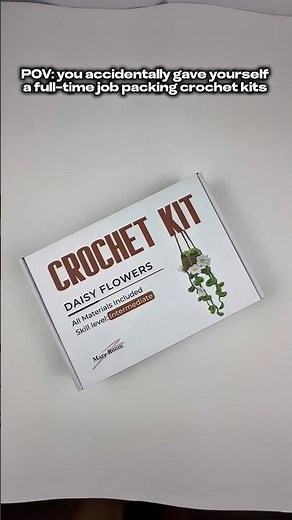 From Yarn to DIY Magic | Behind the Scenes of My Crochet Kit 🌼🧶