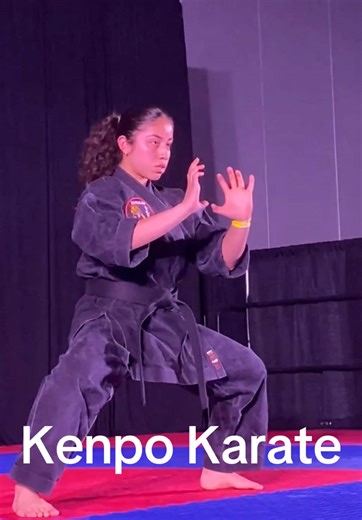 Kenpo Karate Women's Forms Finals Performance
