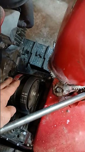 NO YOU DON'T! Removing bucket/replace DRIVE Belt NOT NECESSARY! #shorts