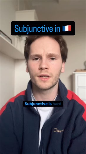 Hugo Smith | French Language Coaching on Instagram: "B1 French Grammar Here’s a really easy way for you to start using and build confidence with the subjunctive. And follow for more easy French grammar."
