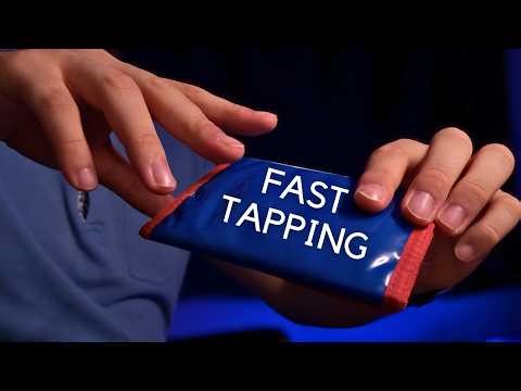 A WONDERFUL FAST Tapping ASMR for 100% SLEEP! | NO TALKING