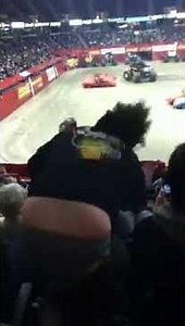 Highlight of Albany Monster Jam 2013 - This Overly Excited Fan