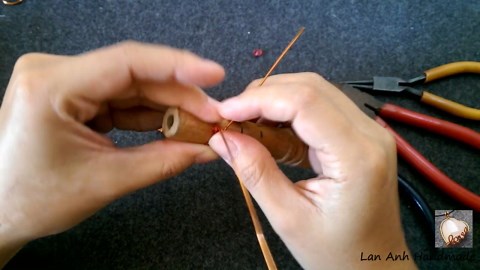 Easy eye rings beginners - Wire copper jewelry 32