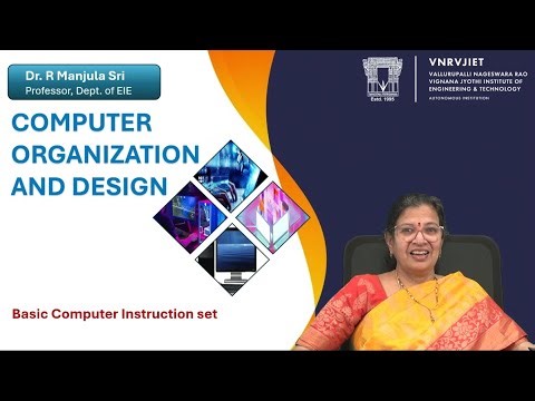 Basic Computer Instruction set by Dr. R Manjula Sri
