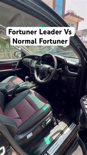 Toyota Fortuner Leader Edition Vs Toyota Fortuner Quick Comparison #fortuner #toyota