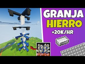 Massive Iron Farm 1.21.11 | 20,000 Iron per Hour MINECRAFT JAVA