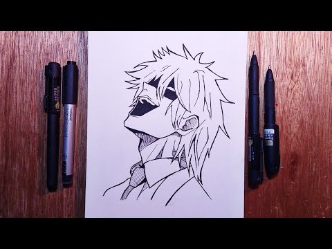 تعليم رسم لايت ياجامي | Easy Light Yagami Drawing
