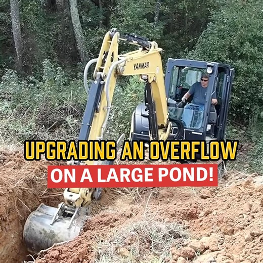 43K views · 518 reactions | Revamping Our Pond Overflow System! | Letsdig18 | Facebook