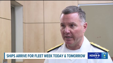 Nearly 700 sailors, 8 ships come to Portland in biggest Rose Festival Fleet Week in years