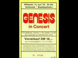 Genesis Dortmund Suppers Ready 1978
