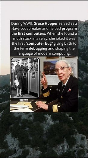 Grace Hopper The Woman Who Invented Debugging 💻🪲⚓