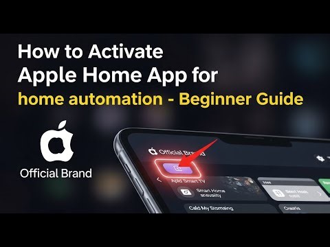 How to activate Apple Home app for home automation - Beginner Guide