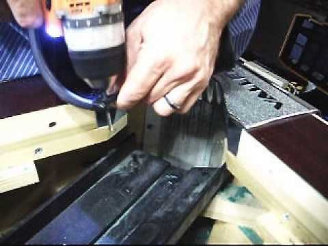 New pool table pocket.