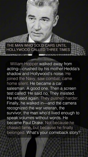 THE MAN WHO SOLD CARS UNTIL HOLLYWOOD CALLED THREE TIMES 🎬💫