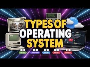 Types of Operating System Explained for BCA, MCA, IGNOU | OS Full Chapter in One Video