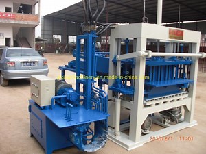 [Hot Item] Manual Block/ Brick/Paver Making Machine Qtj4-40