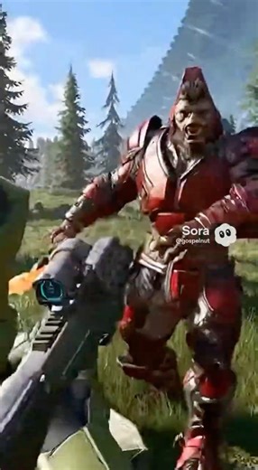 Halo: Sora Edition NEW #foryou #trailer #halo #infinite #fyp #tiktok #new #shorts #youtube #reveal